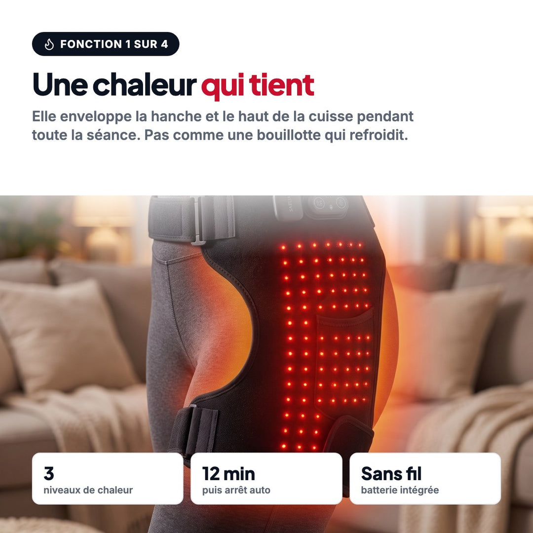 Fonction chaleur, 3 niveaux, 12 minutes