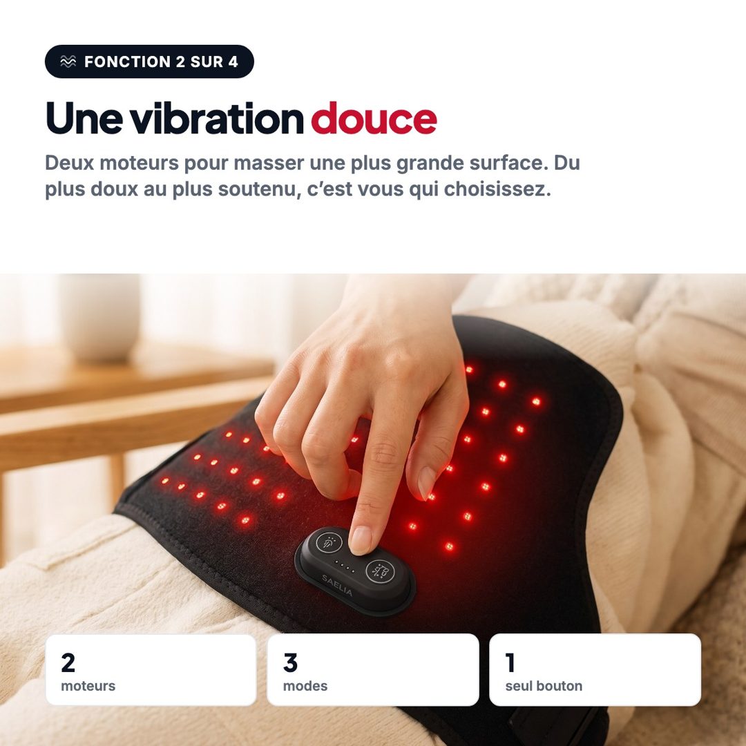 Vibration : 2 moteurs, 3 modes